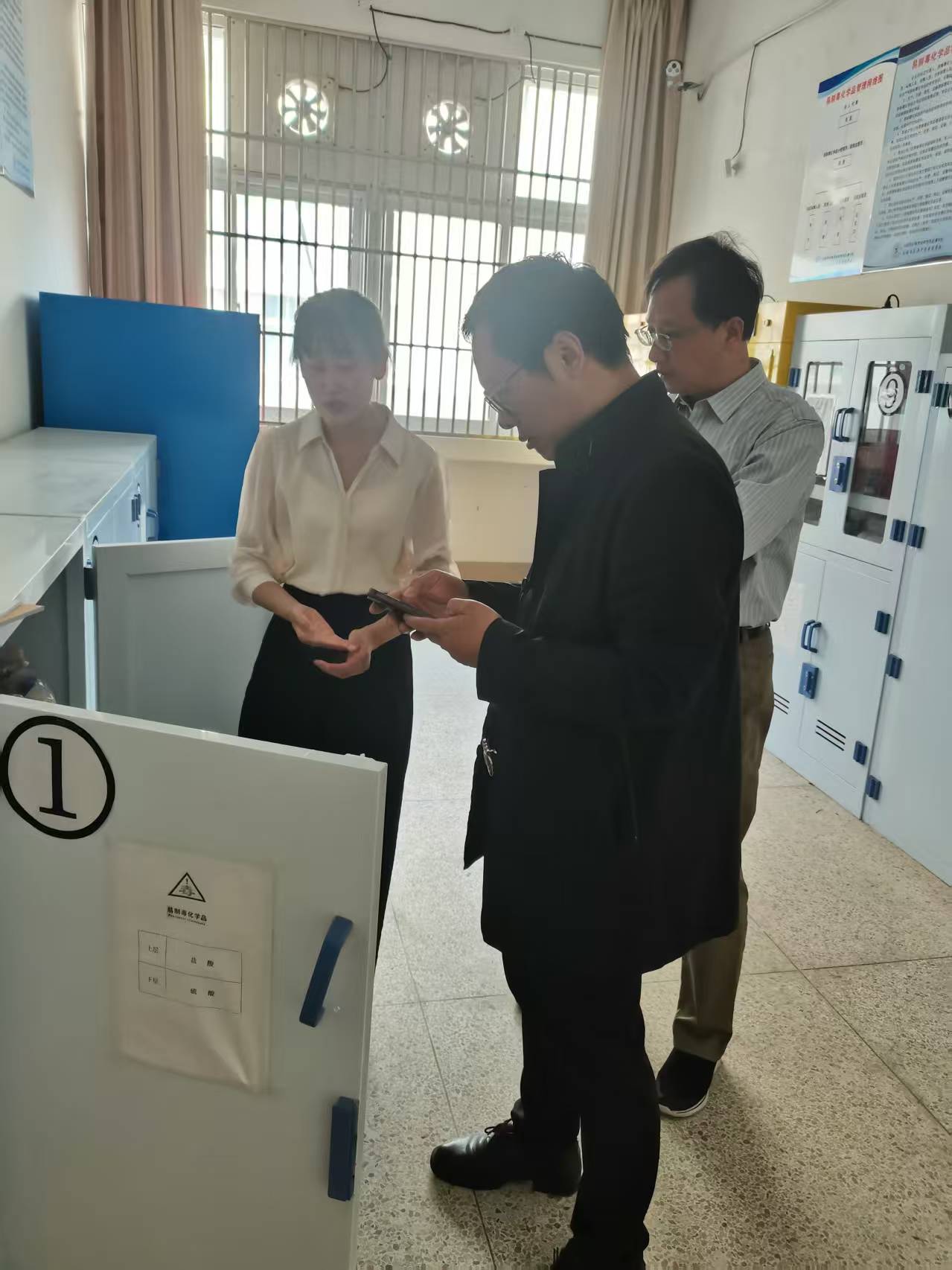 我校开展五一节前校园安全大检查