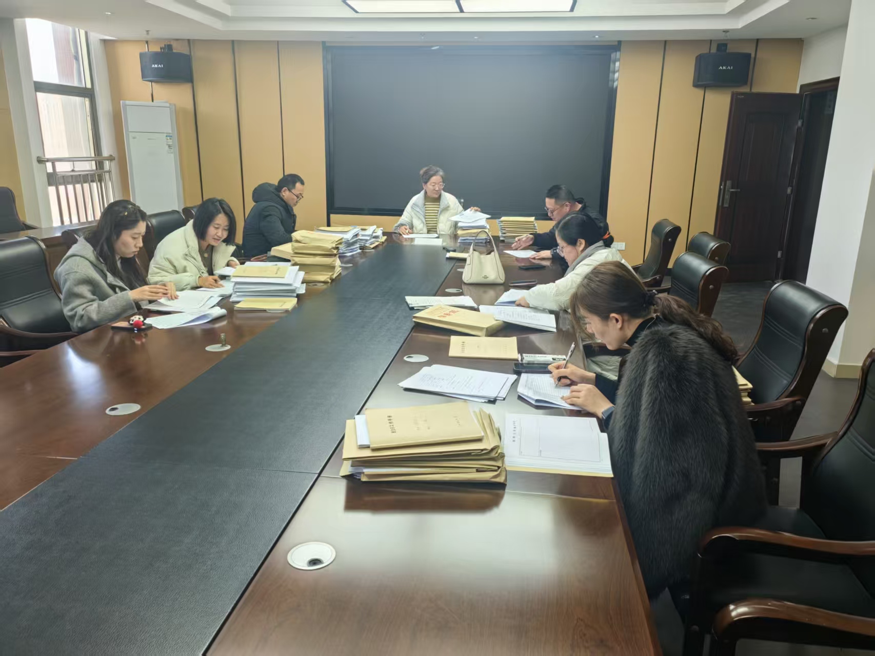 学生管理服务中心开展班主任工作资料专项检查活动